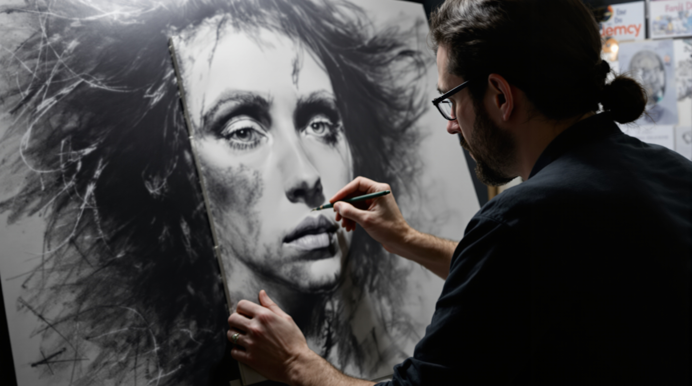 Encrage à la plume — technique BD