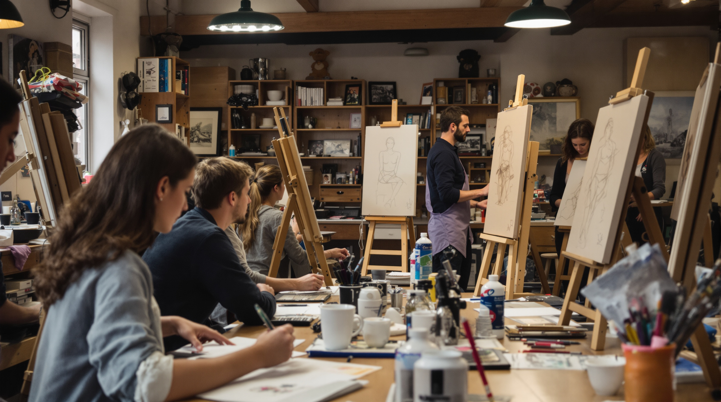 Palette de couleurs pour illustration