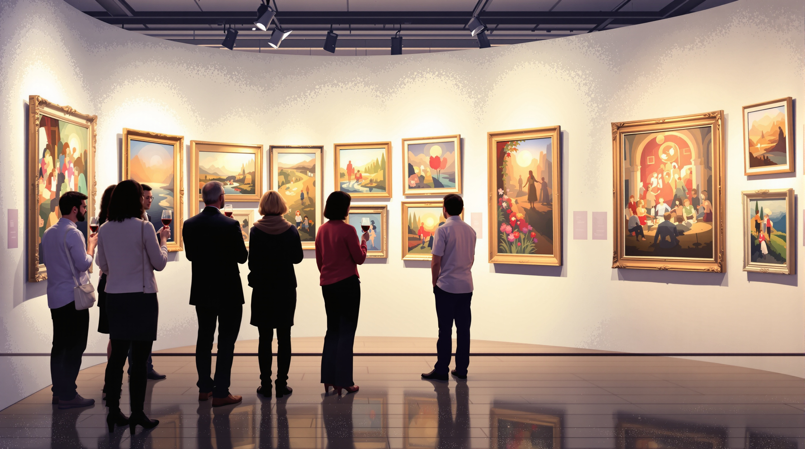 Illustration poster science-fiction